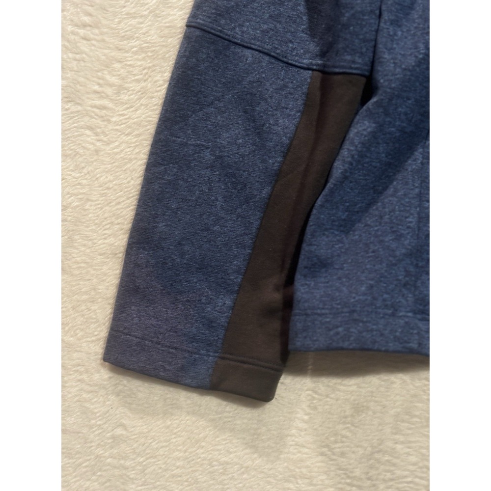 The North Face Sweater Mens Medium Blue 1/2 Zip Pullover Pocket Sweatshirt - Picture 3 of 8